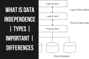 What is Data Independence